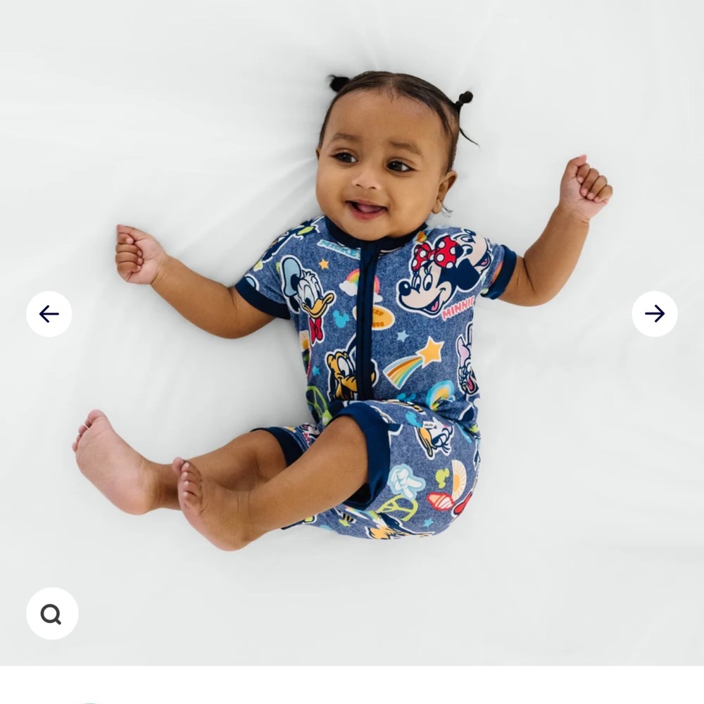 Disney Blue Pajama Set with Fun Space Theme